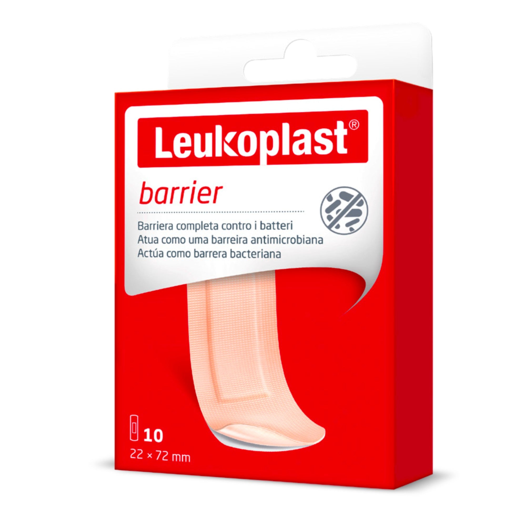 Parche Curita Leukoplast Barrier | 10 unidades