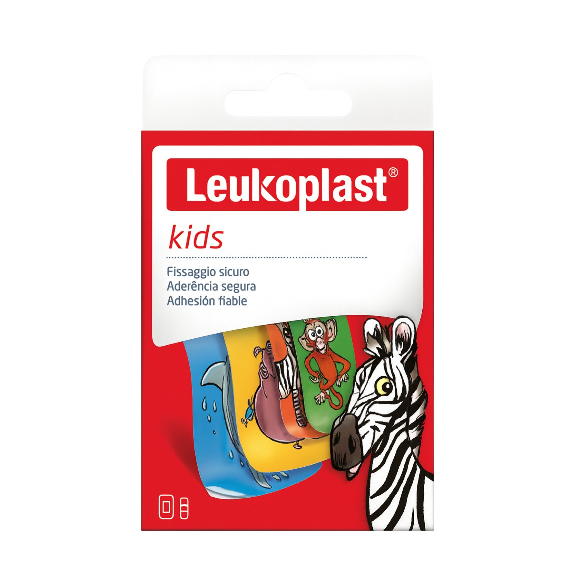 Parche Curita Leukoplast Kids Diseño Animales