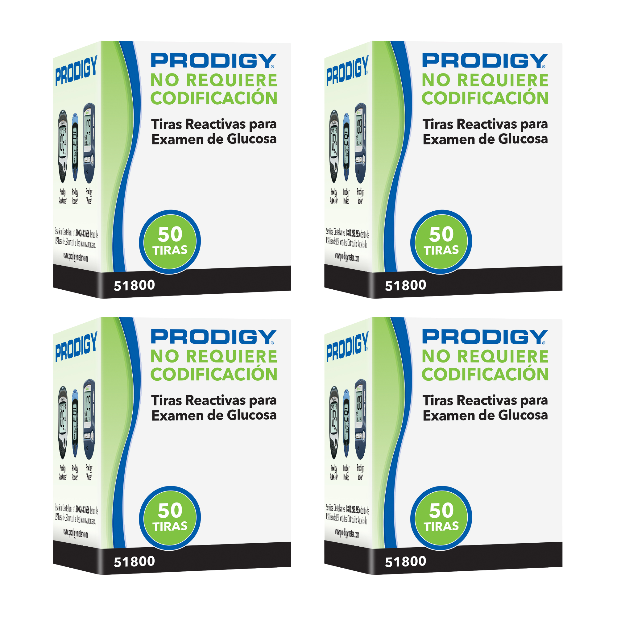 200 Tiras Reactivas Prodigy | Ahorra y Mantén tu Control Diario