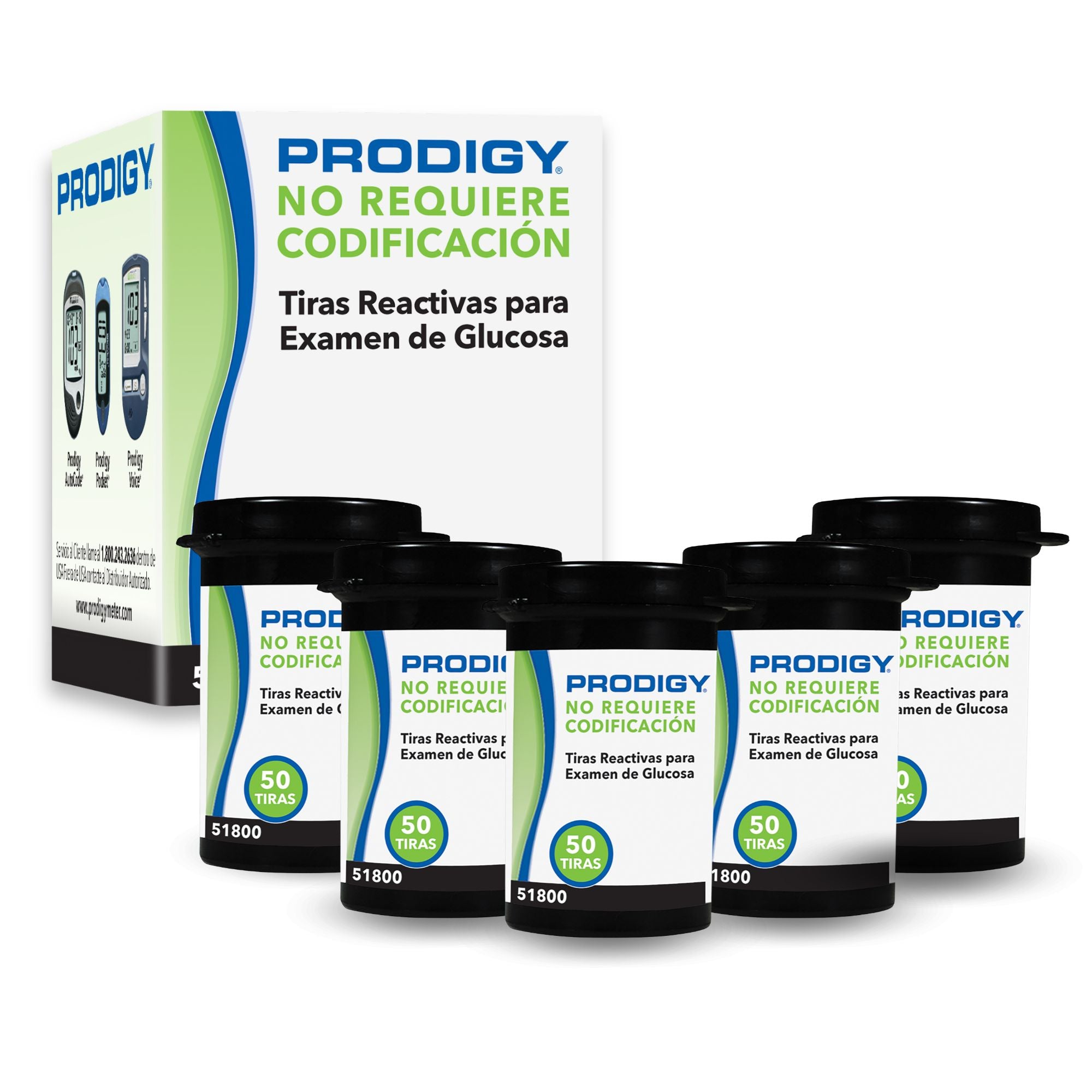 250 Tiras Reactivas Prodigy