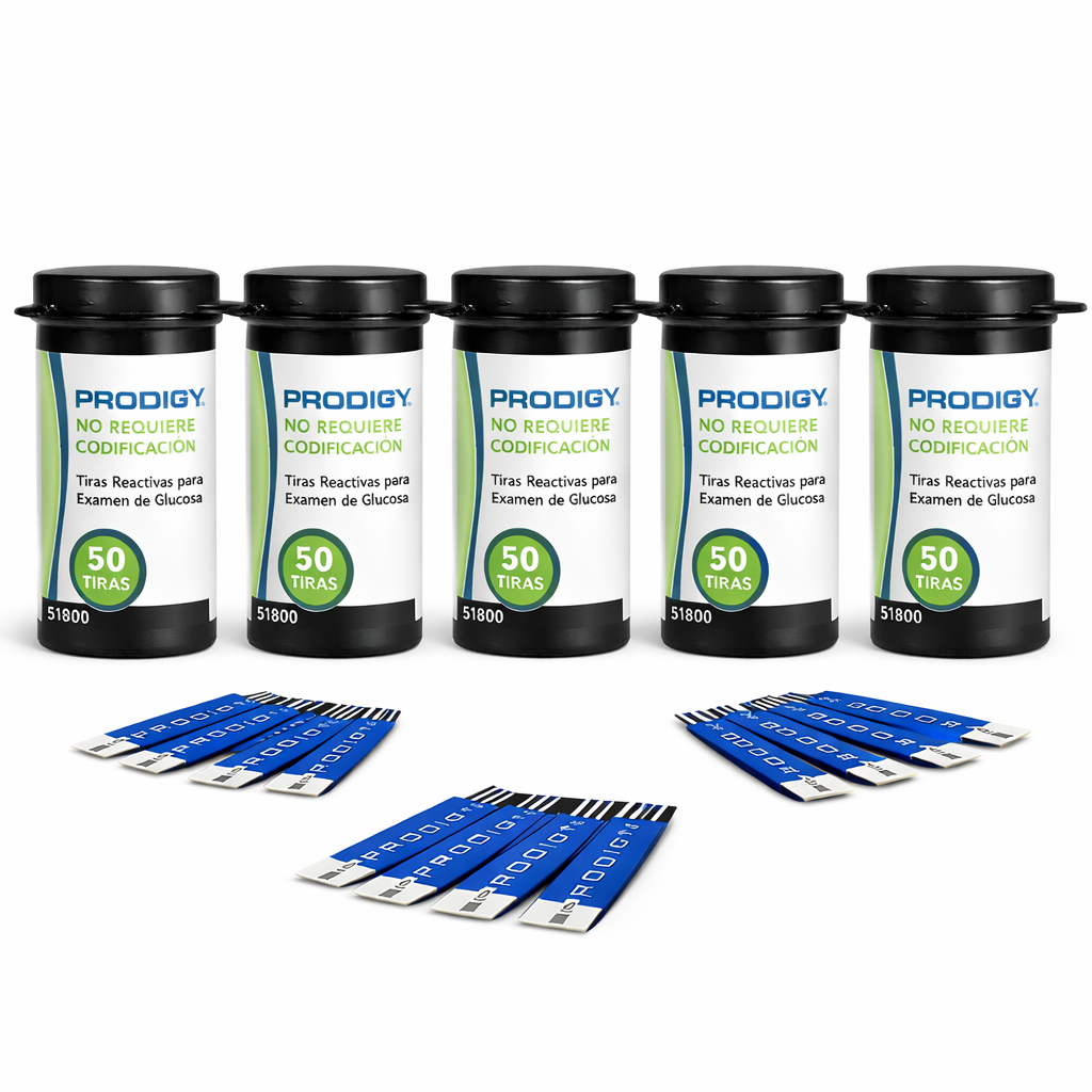 250 Tiras Reactivas Prodigy
