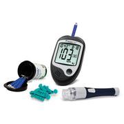 Glucómetro Prodigy + 60 Tiras Reactivas + 10 Lancetas | Kit Completo para Control de Glucosa en Casa