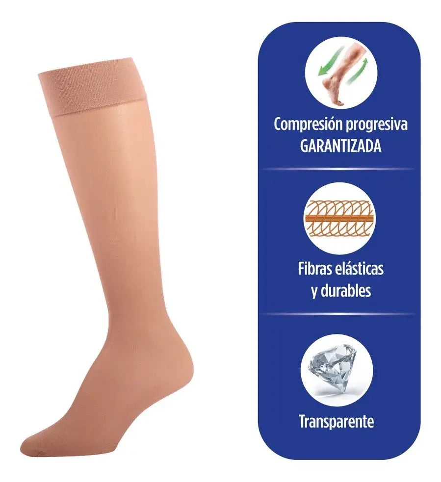 Media de Compresión No-Varix 8–15 mmHg