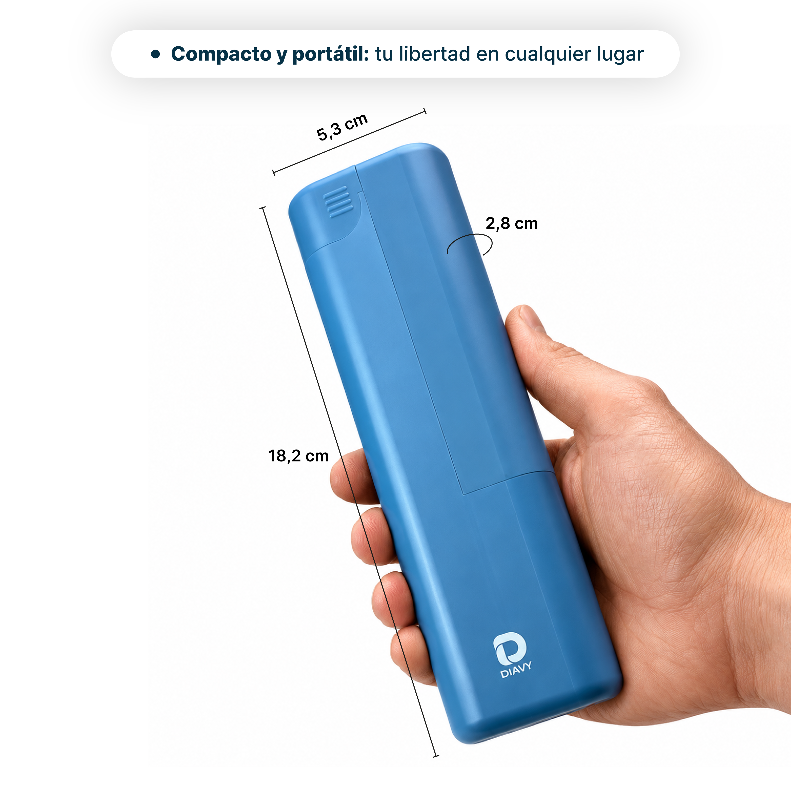 Estuche Diavy para Lápiz de Insulina y 4 Agujas