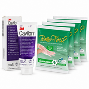 Pack Crema Cavilon 3M + 20 paños Baño Fácil con clorhexidina