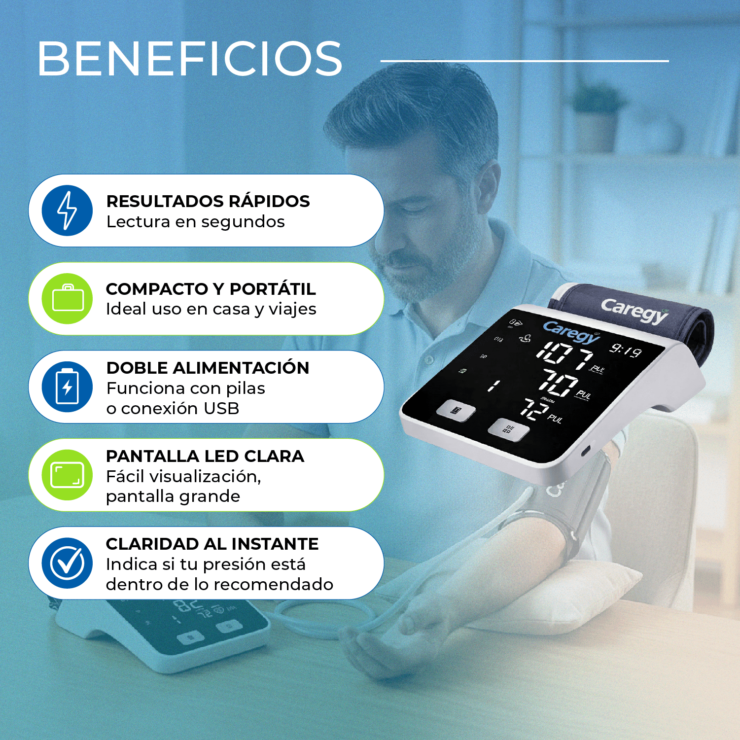 Tensiómetro de Brazo con Voz
