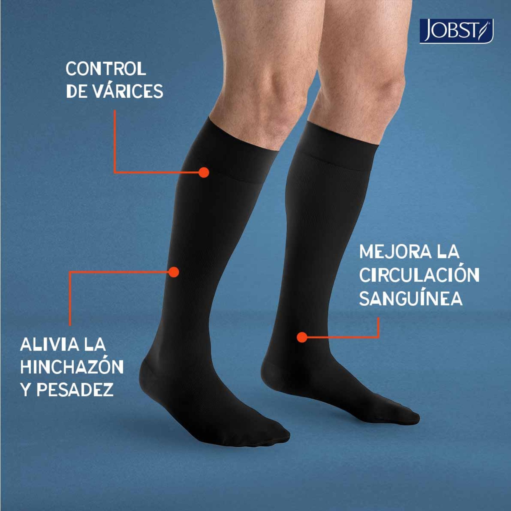 Calcetín Compresivo Jobst For Men 20-30 mmHg Rodilla