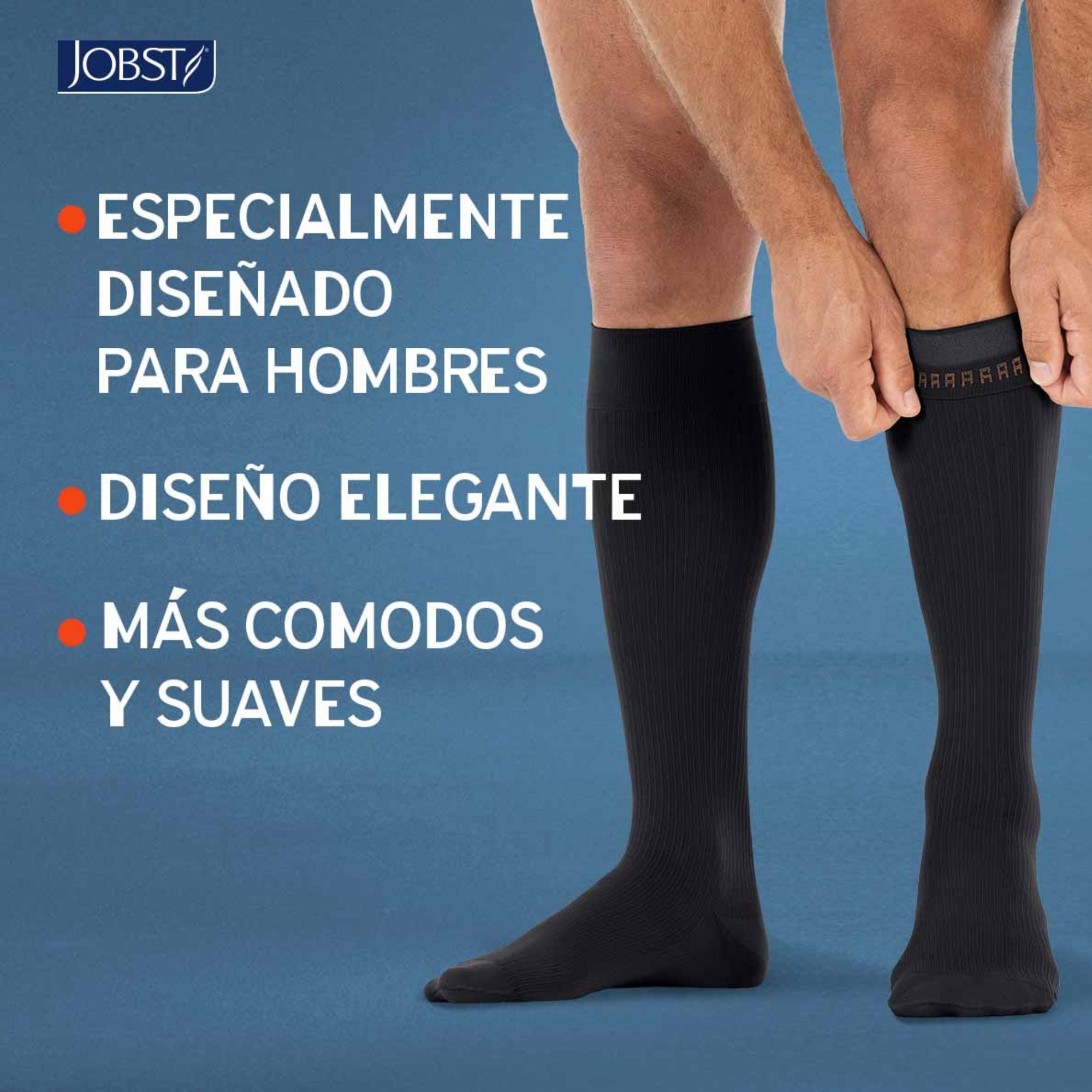 Calcetín Compresivo Jobst For Men 20-30 mmHg Rodilla