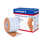 Cinta Kinesiológica Leukotape K Beige 5 cm x 5 m
