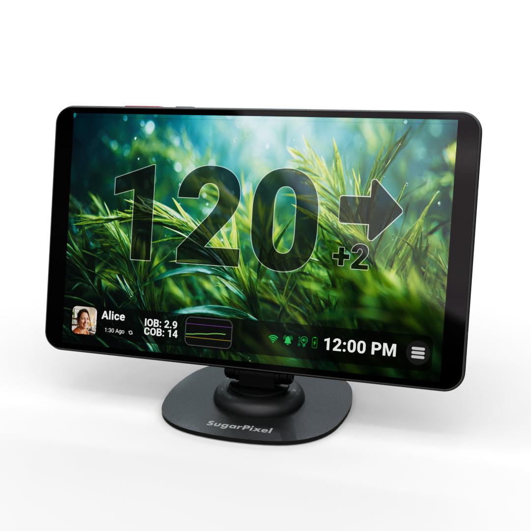 SugarPixel+ | Pantalla dedicada para Monitoreo de Glucosa