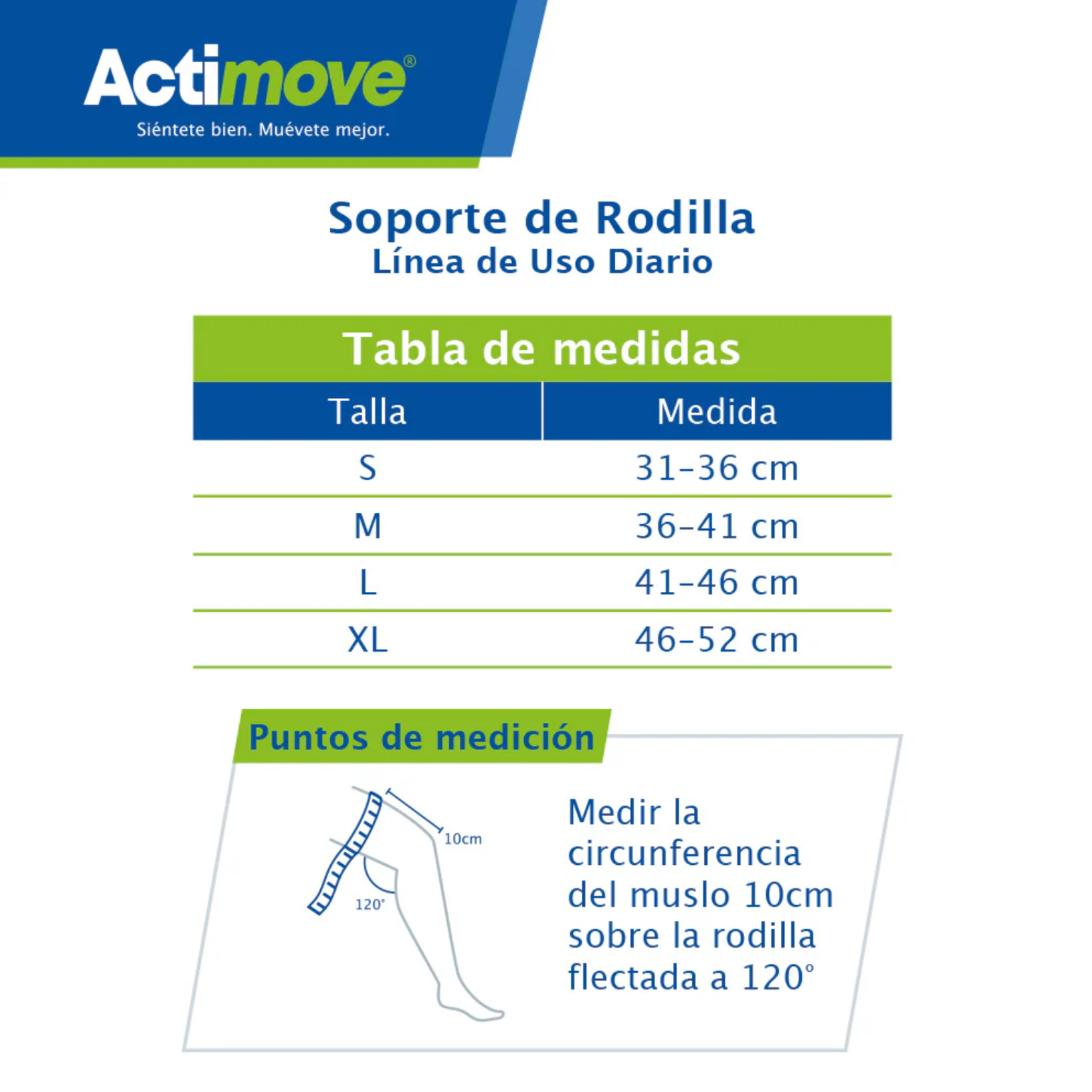 Rodillera Elástica Actimove