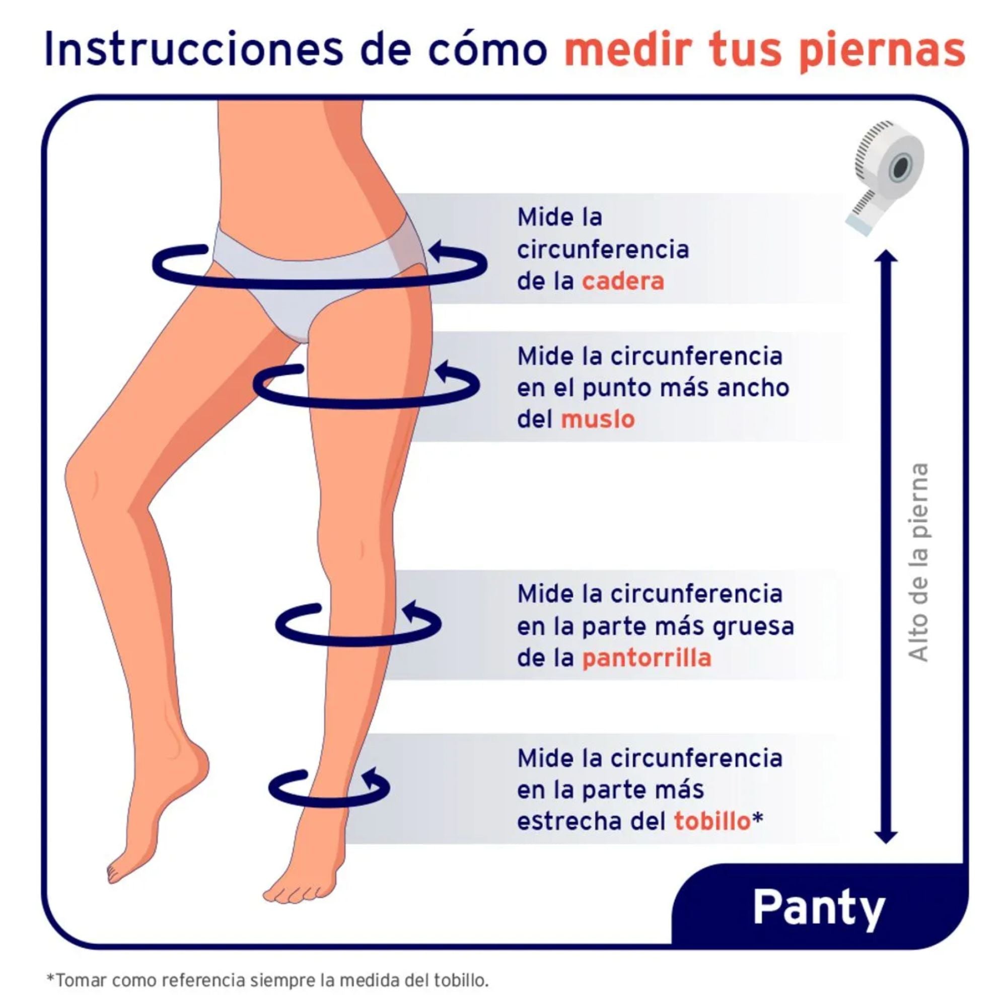Media Compresiva Jobst Ultrasheer 15-20 mmHg Panty