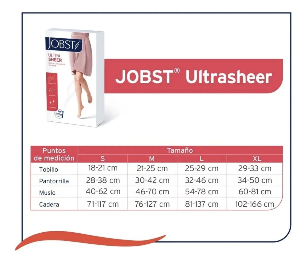 Media Compresiva Jobst Ultrasheer 20-30 mmHg Panty