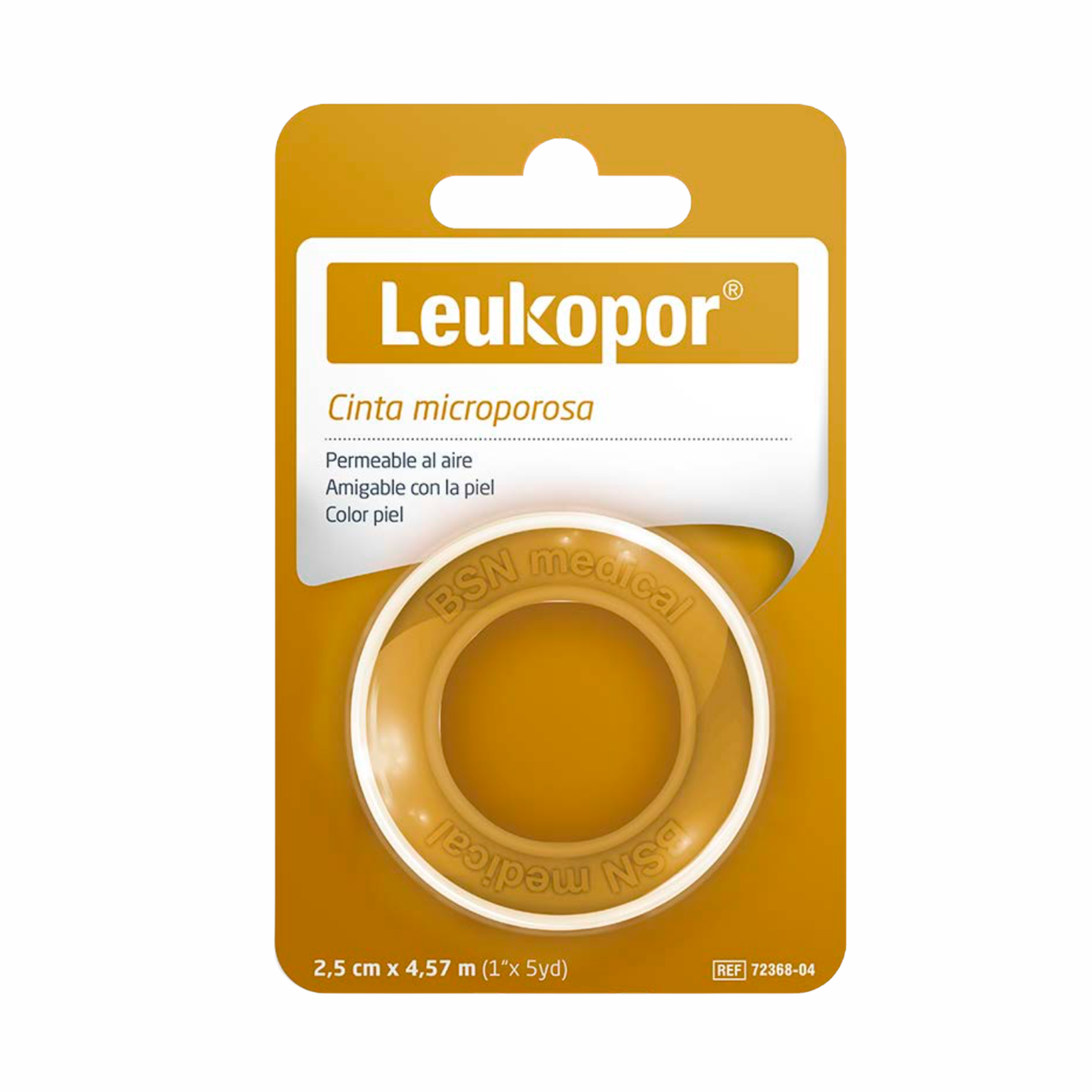 Cinta Microporosa Leukopor | 2,5 cm x 4,57 m