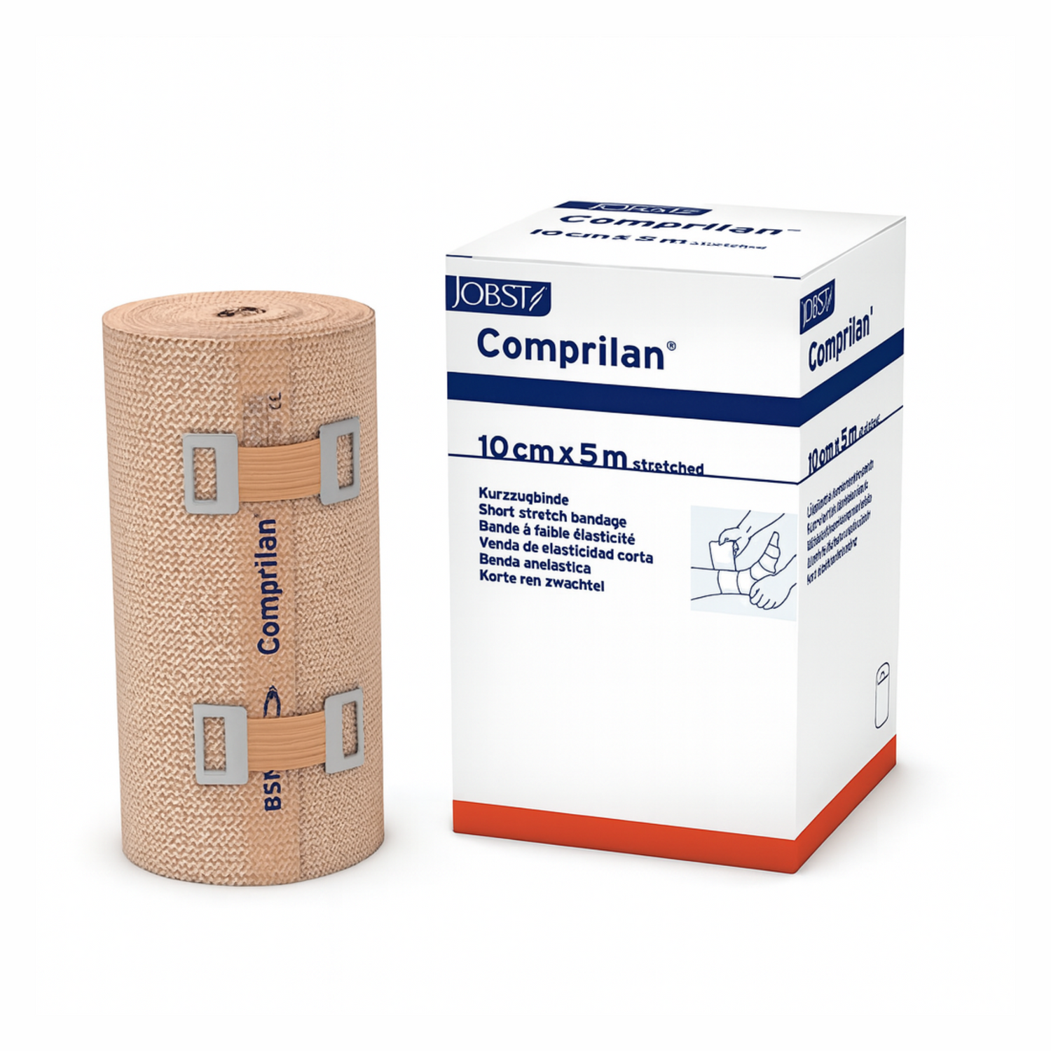 Venda Comprilan 10 cm x 5 m | Modelo JOBST