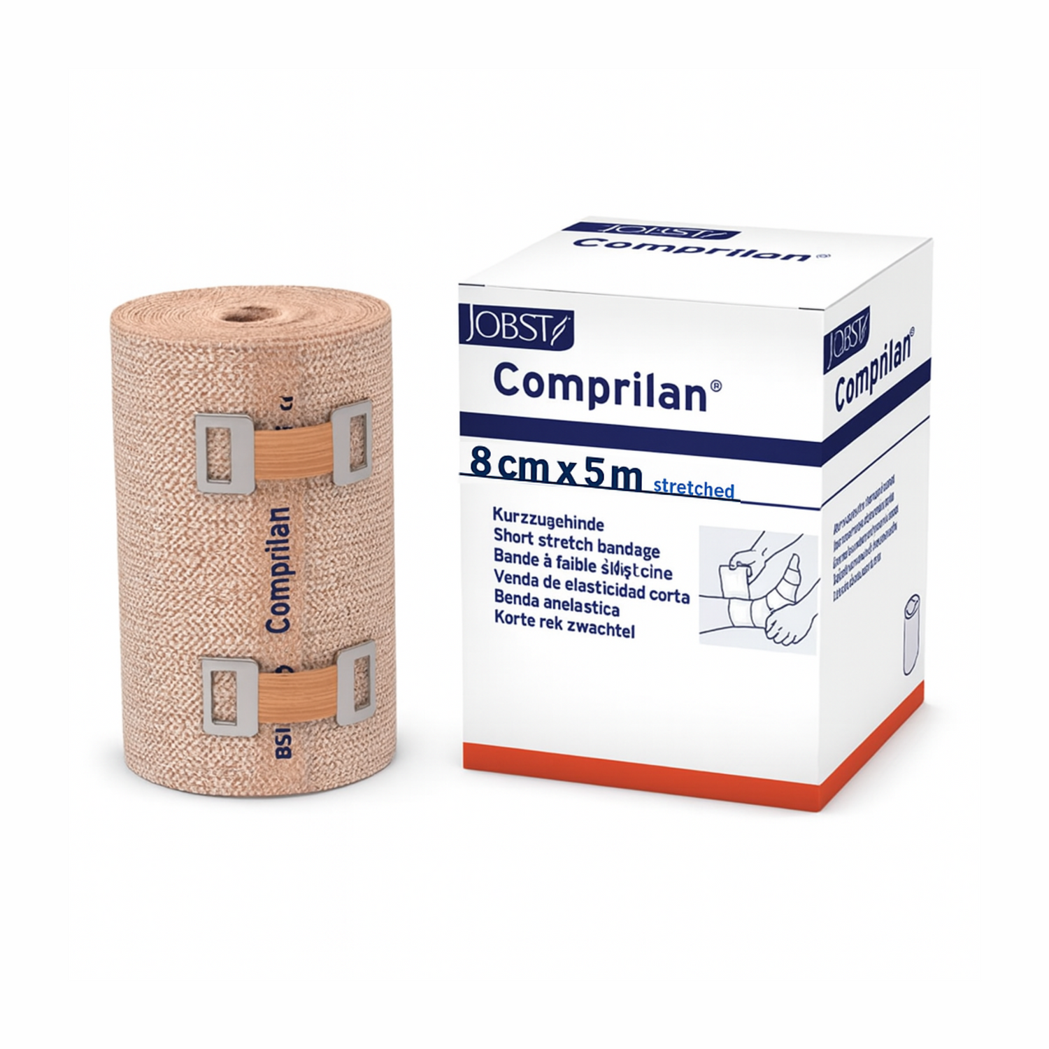 Venda Comprilan 8 cm x 5 m | Modelo JOBST