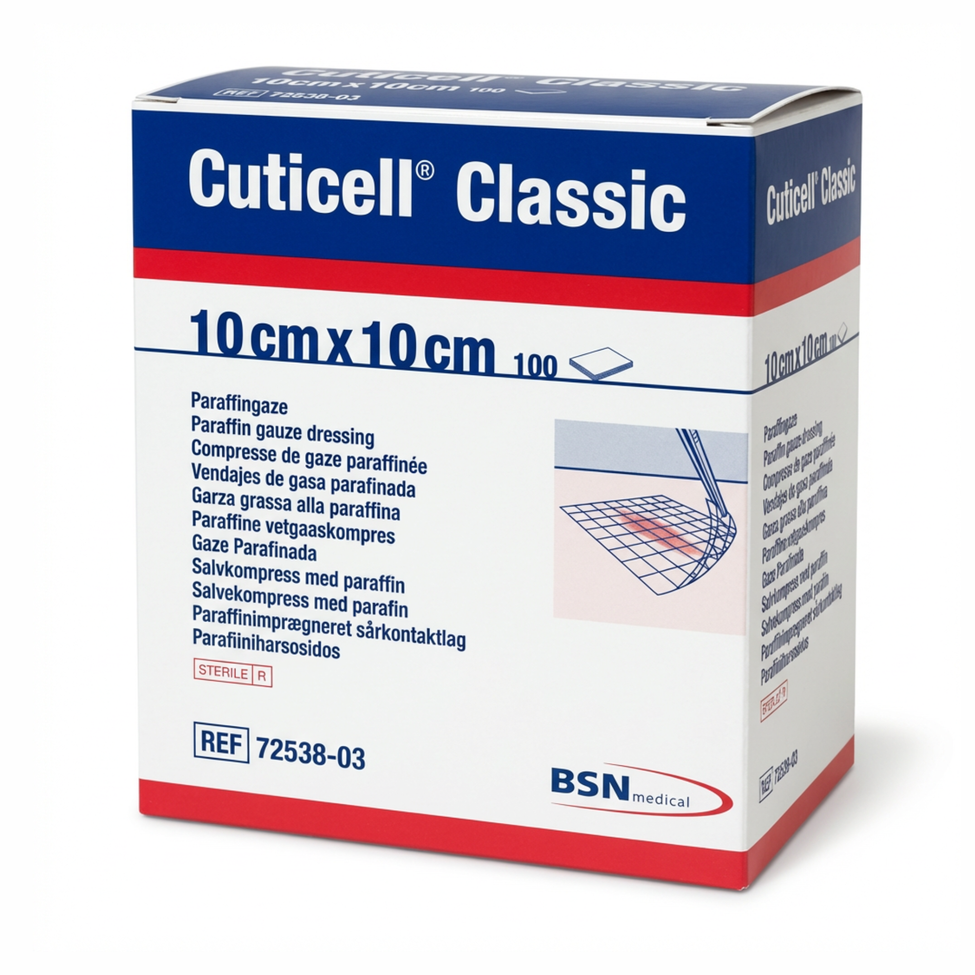 Cuticell Classic | 10 cm x 10 cm unidad