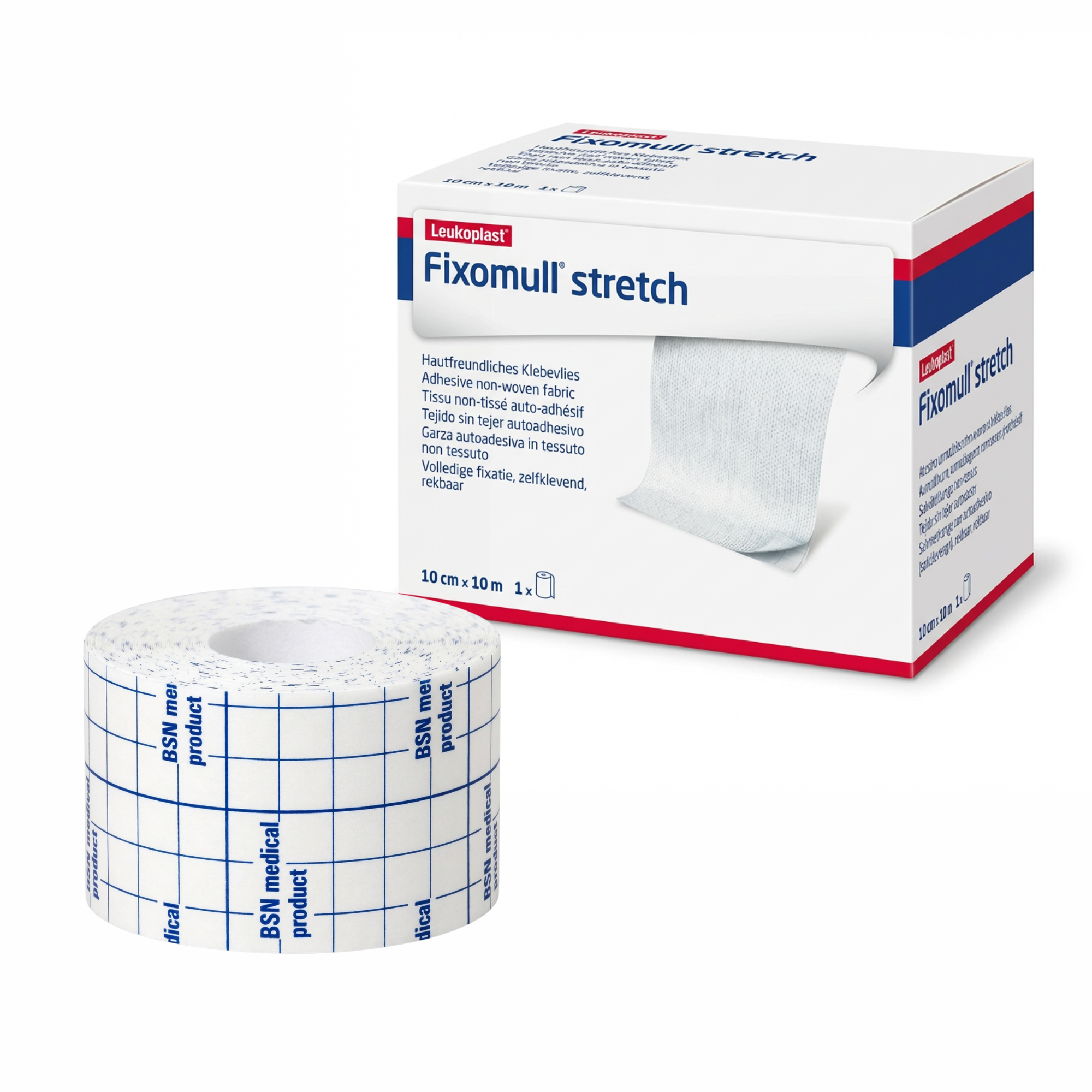 Fixomull Stretch Leukoplast | 10 cm x 10 m
