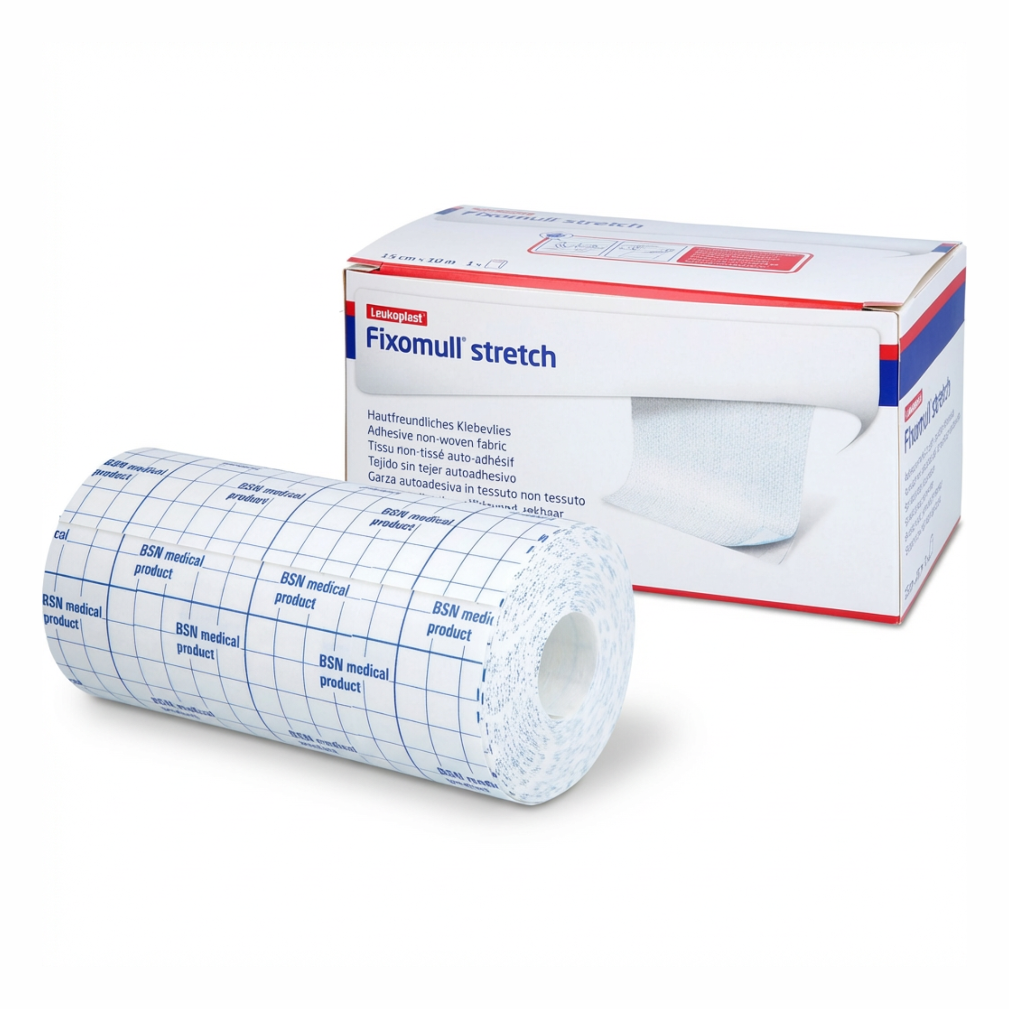 Fixomull Stretch Leukoplast | 15 cm x 10 m