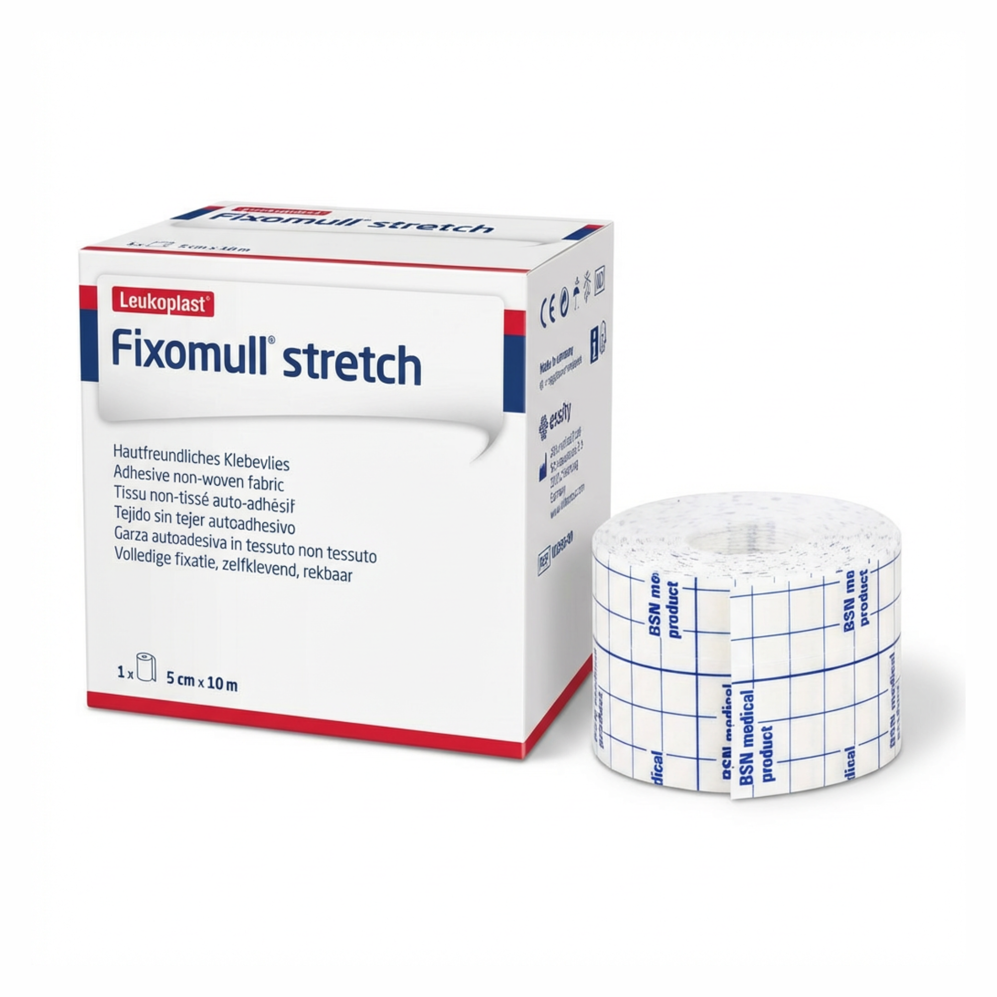 Fixomull Stretch Leukoplast | 5 cm x 10 m