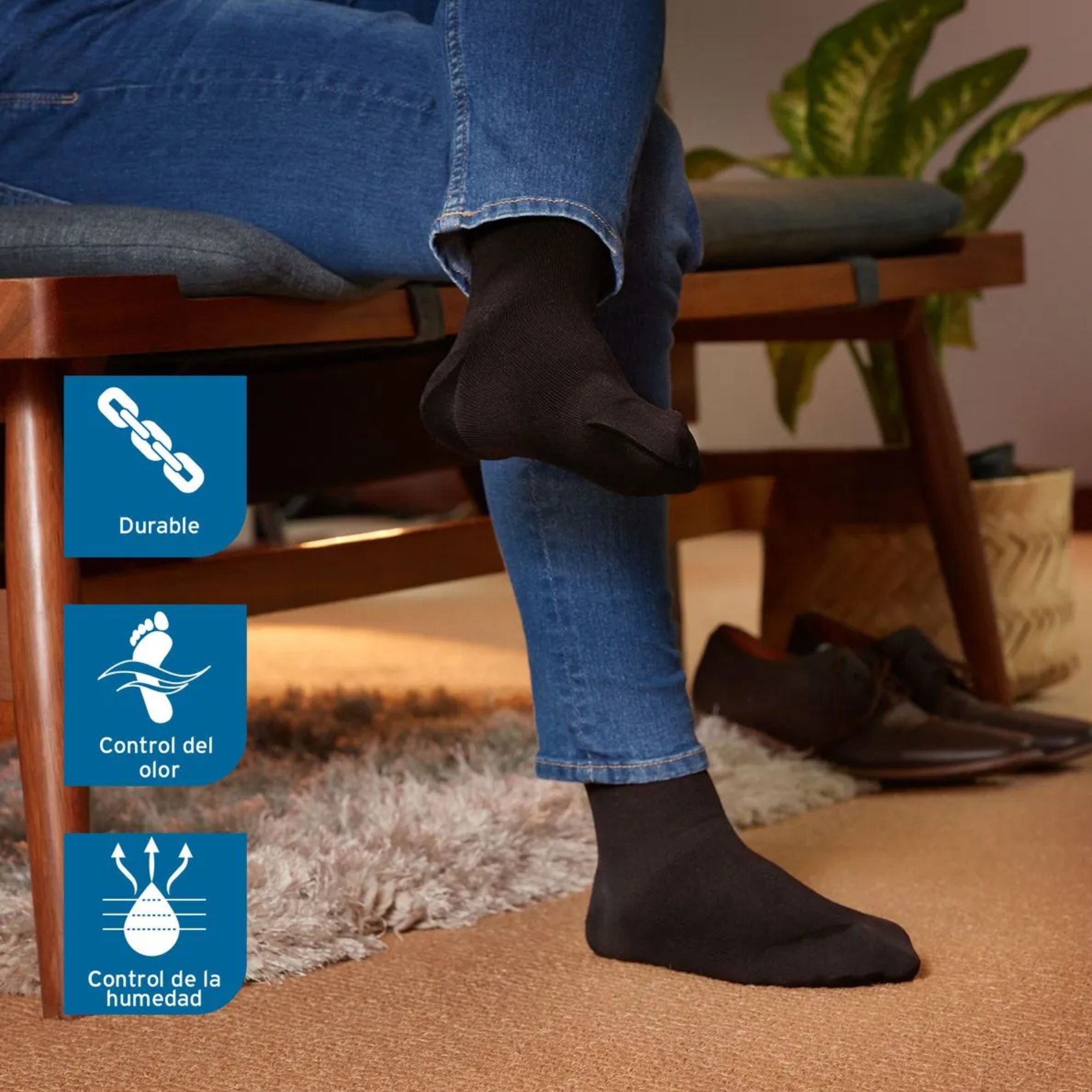Calcetín Compresivo Jobst For Men 15-20 mmHg Muslo