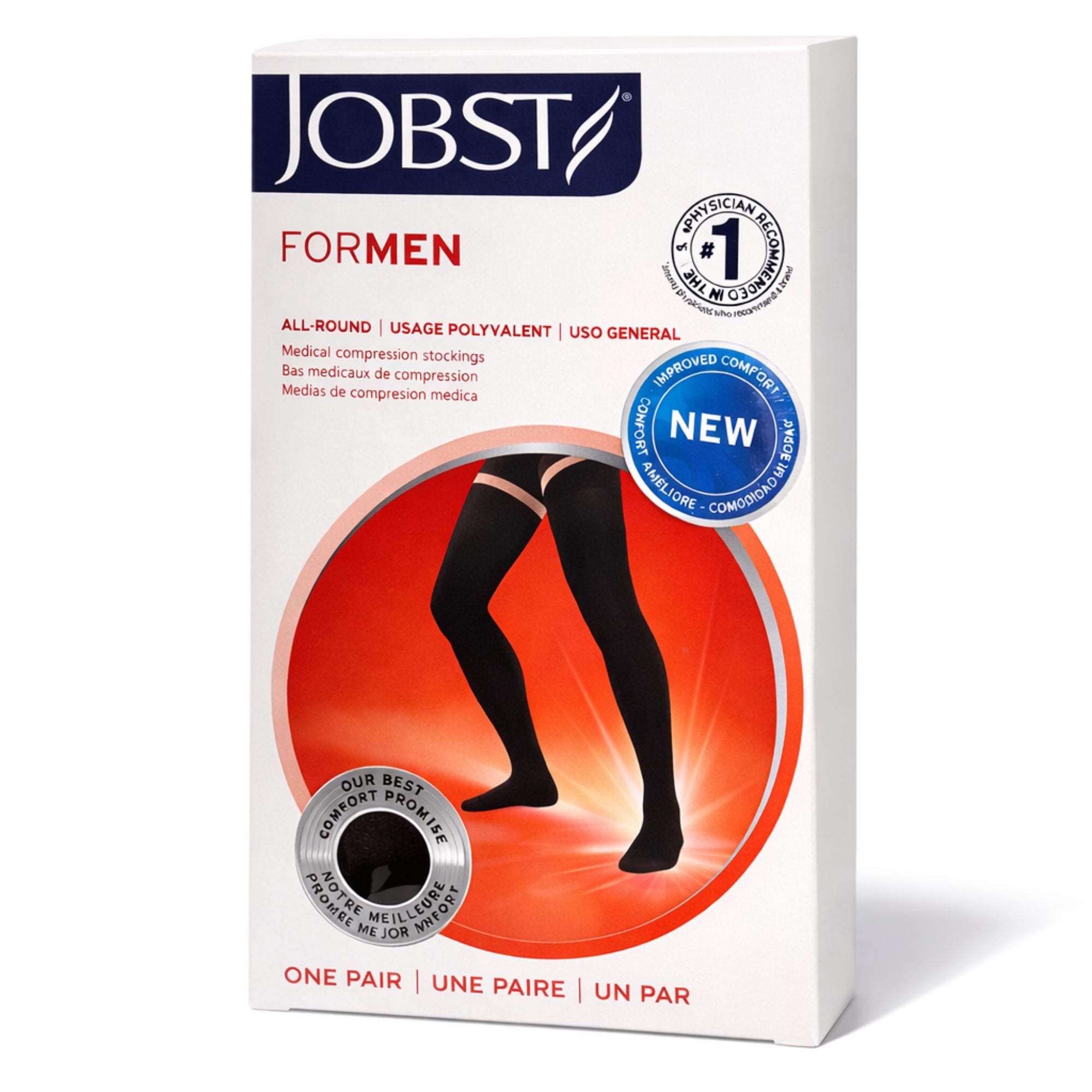 Calcetín Compresivo Jobst For Men 15-20 mmHg Muslo