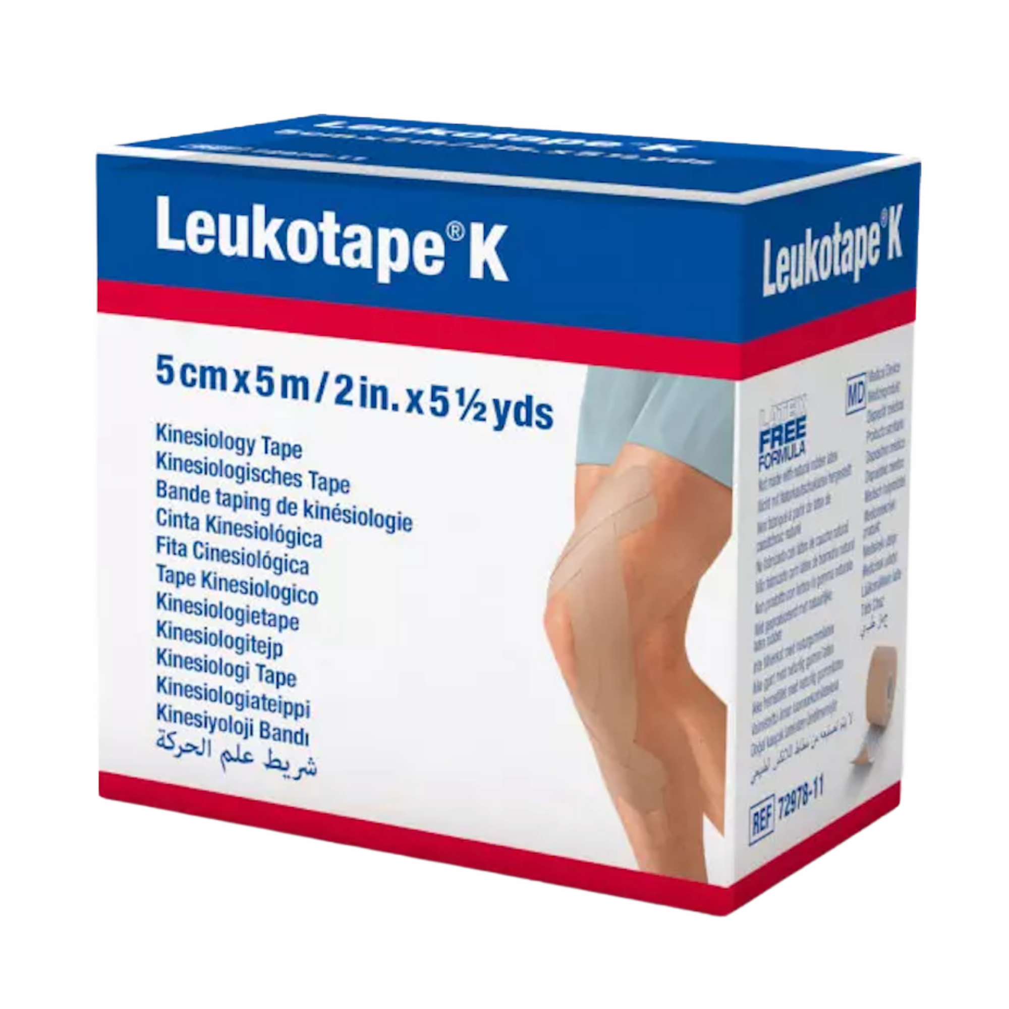 Cinta Kinesiológica Leukotape K Beige 5 cm x 5 m