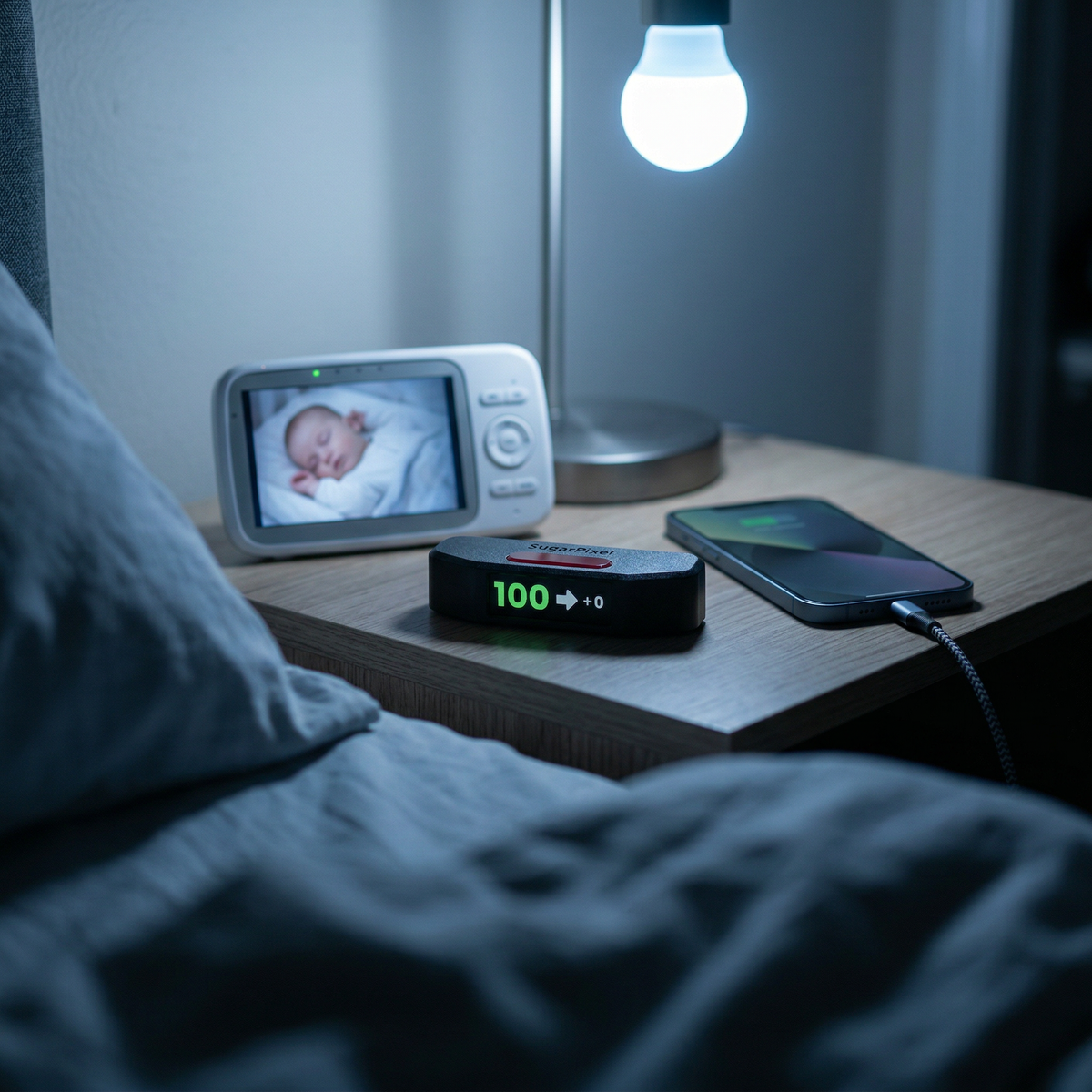 SugarPixel Mini | Pantalla dedicada para Monitoreo de Glucosa