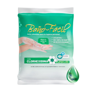 Paño Jabonoso Baño Fácil con Clorhexidina