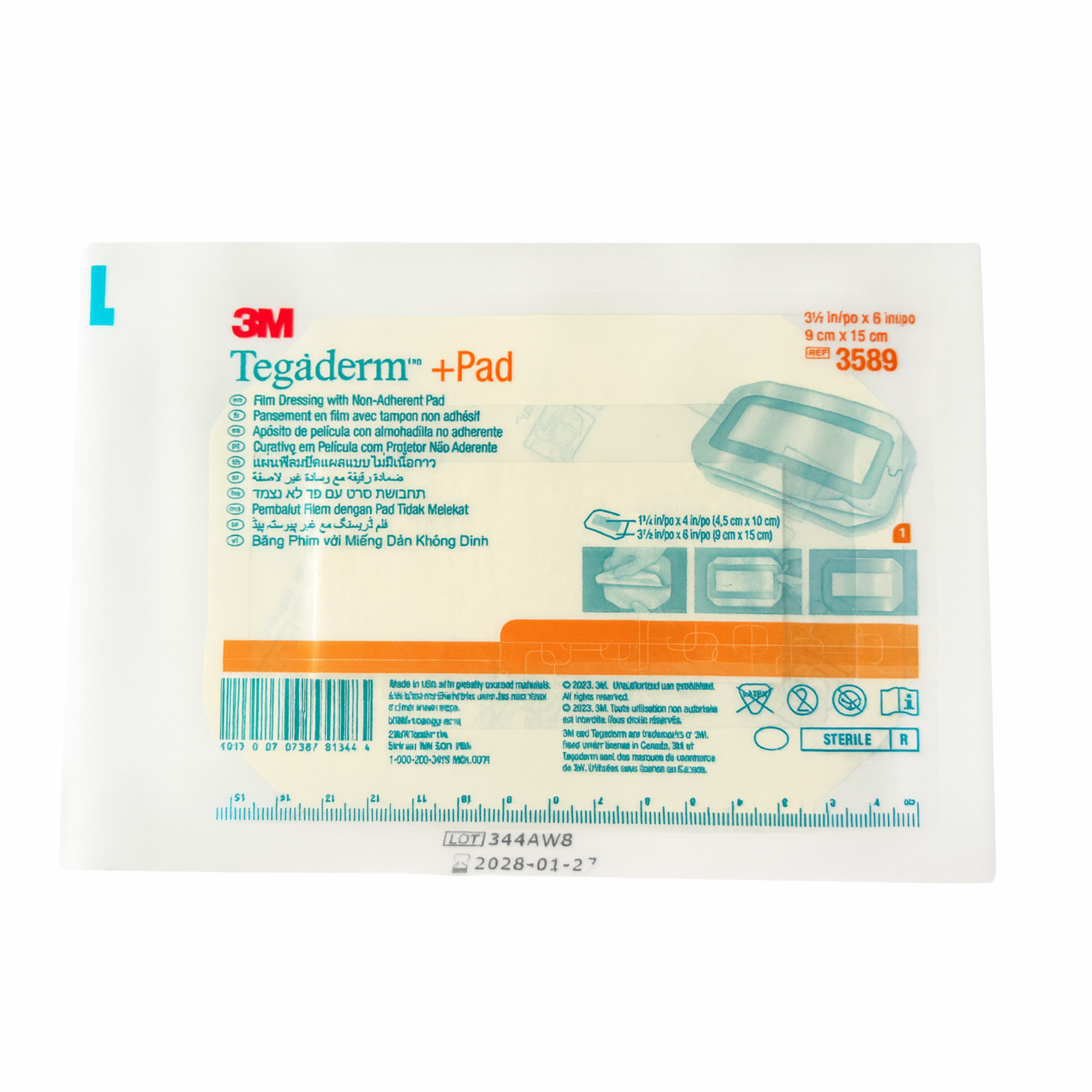 Tegaderm +Pad 9 cm x 15 cm
