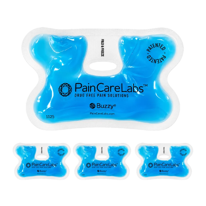 Pack de 4 alas de hielo Buzzy Personal Use Soft-Sided Ice Wings